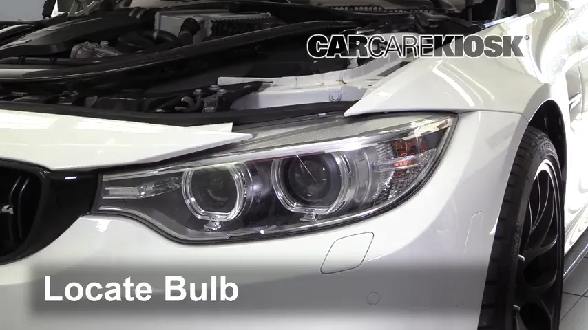 2015 BMW M4 3.0L 6 Cyl. Turbo Coupe Lights Turn Signal - Front (replace bulb)